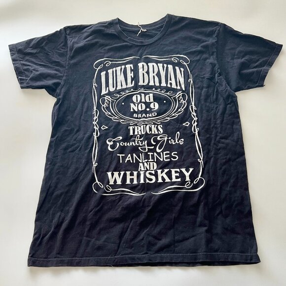 Luke Bryan Other - Mens Luke Bryan Concert Country Band Tee Large